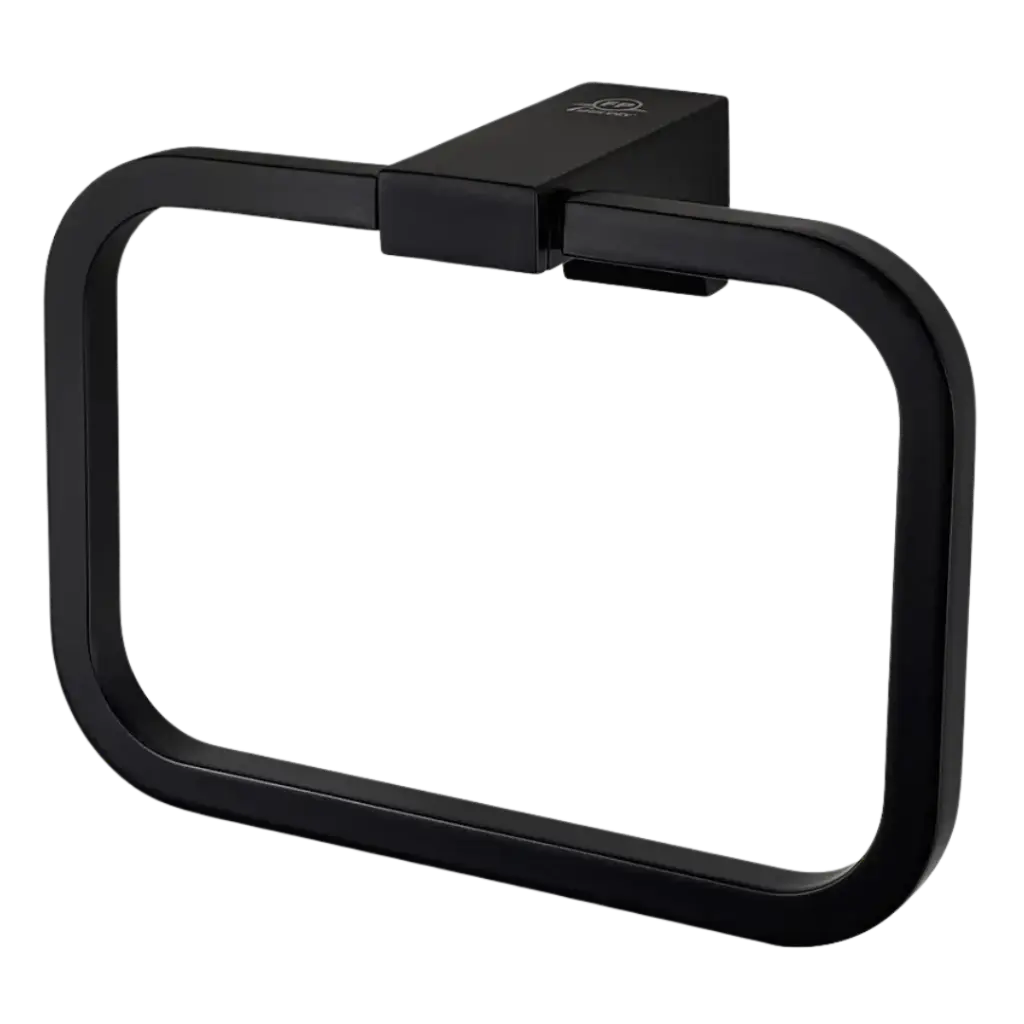 [37TAN830] TOALLERO ANILLA BLACK QUADRA FUNDICION PACIFICO