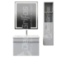 MUEBLE DE BAÑO PHUKET COMPLETO 60CM GRIS CLARO THAI