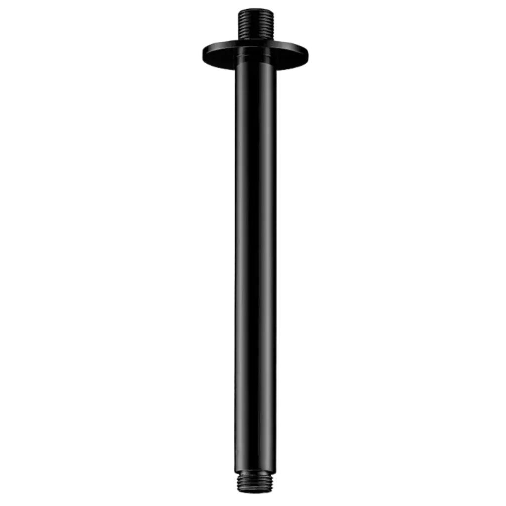 TUBO DE TECHO PARA DUCHA SUPREME BLACK QUALITY METAL