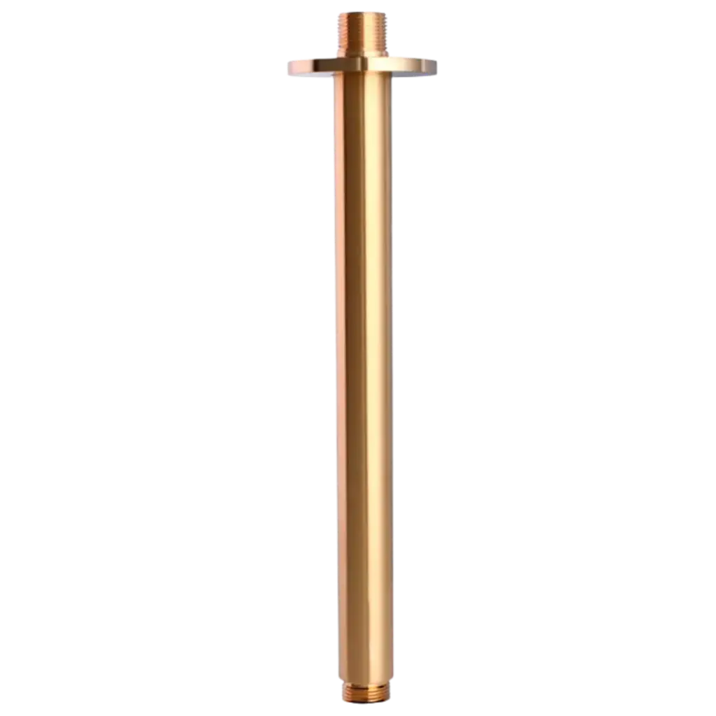 TUBO DE TECHO PARA DUCHA SUPREME GOLD QUALITY METAL