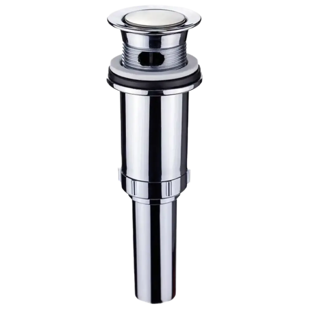 [QM 14.700.5002] DESAGUE DE LAVAMANOS 2 EN 1 RIA SATINADO QUALITY METAL