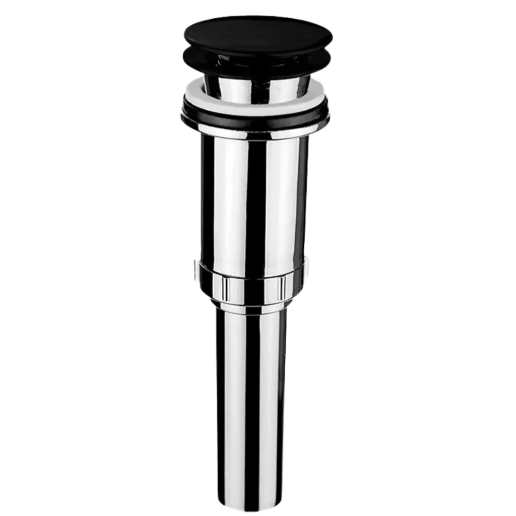 DESAGUE DE LAVAMANOS 2 EN 1 HONGO RIA NEGRO MATE QUALITY METAL