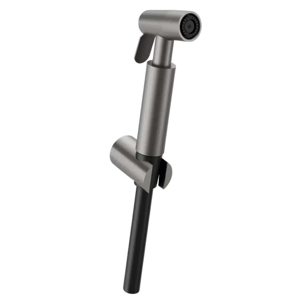 [QM 14.700.6004 GR] DUCHA DE MANO SUPREME GUN GREY QUALITY METAL