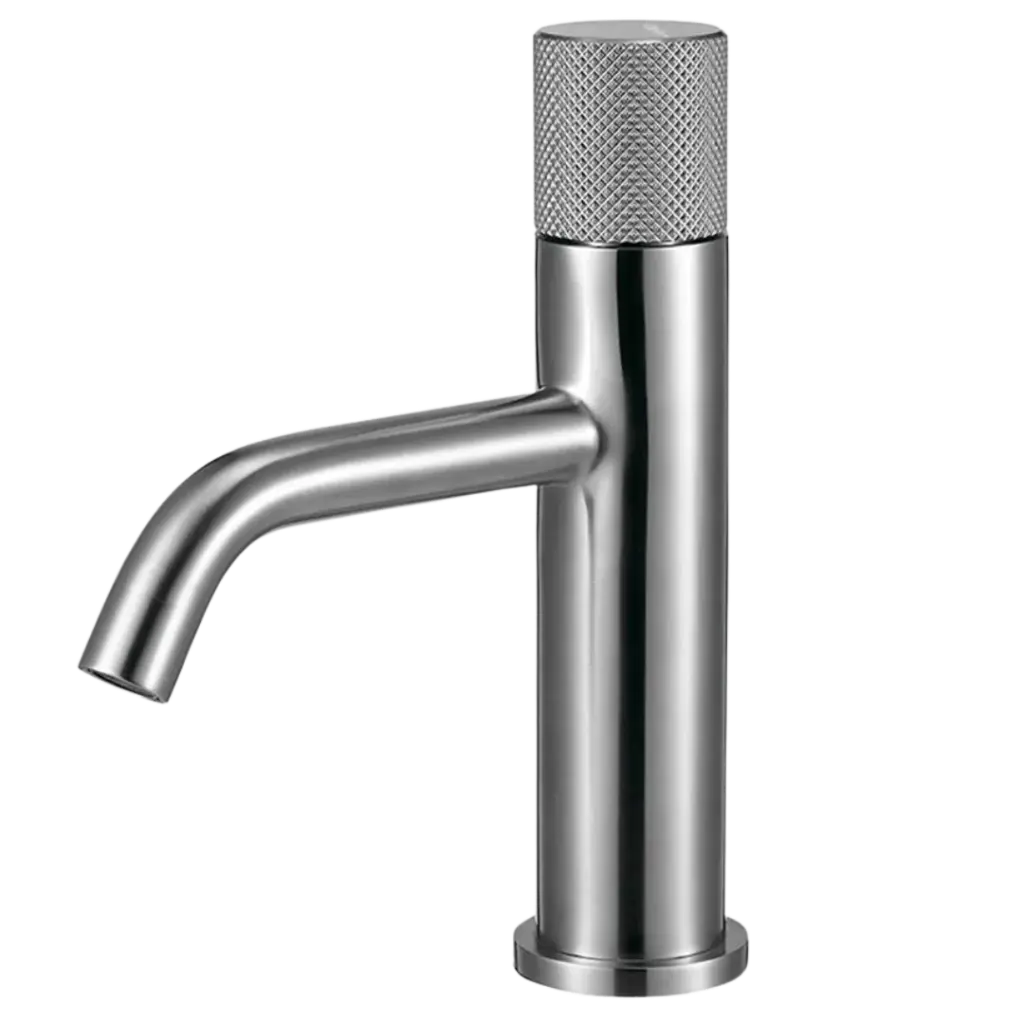 GRIFERIA DE LAVAMANOS BAJA SUPREME SATINADO QUALITY METAL