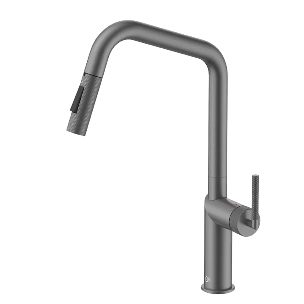 GRIFERIA DE FREGADERO SUPREME GUN GREY QUALITY METAL