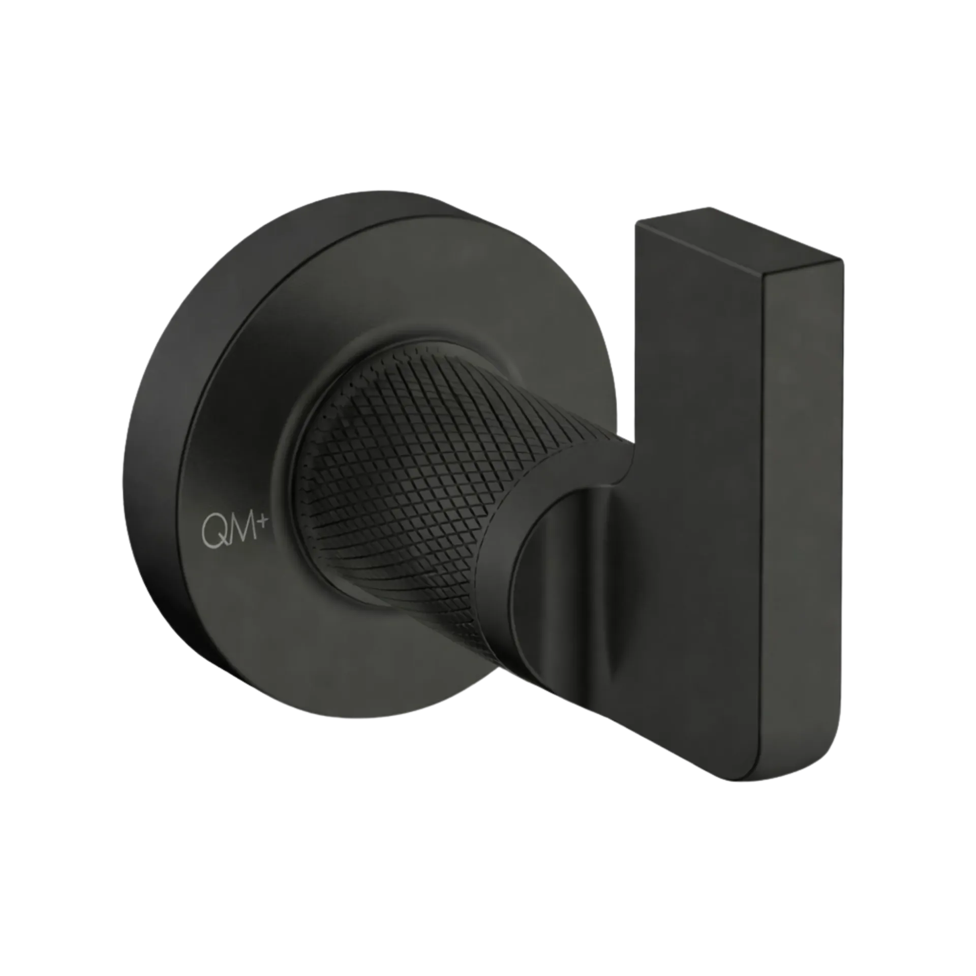 [QM 14.100.1021] PERCHERO SUPREME NEGRO MATE QUALITY METAL