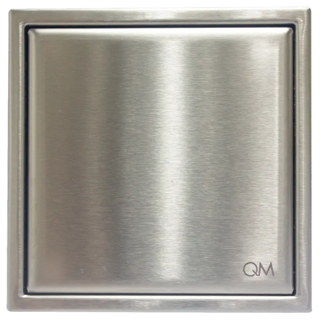 [QM 14.100.2012 ST] CENTRO PISO MIRA 10X10CM SATINADO QUALITY METAL