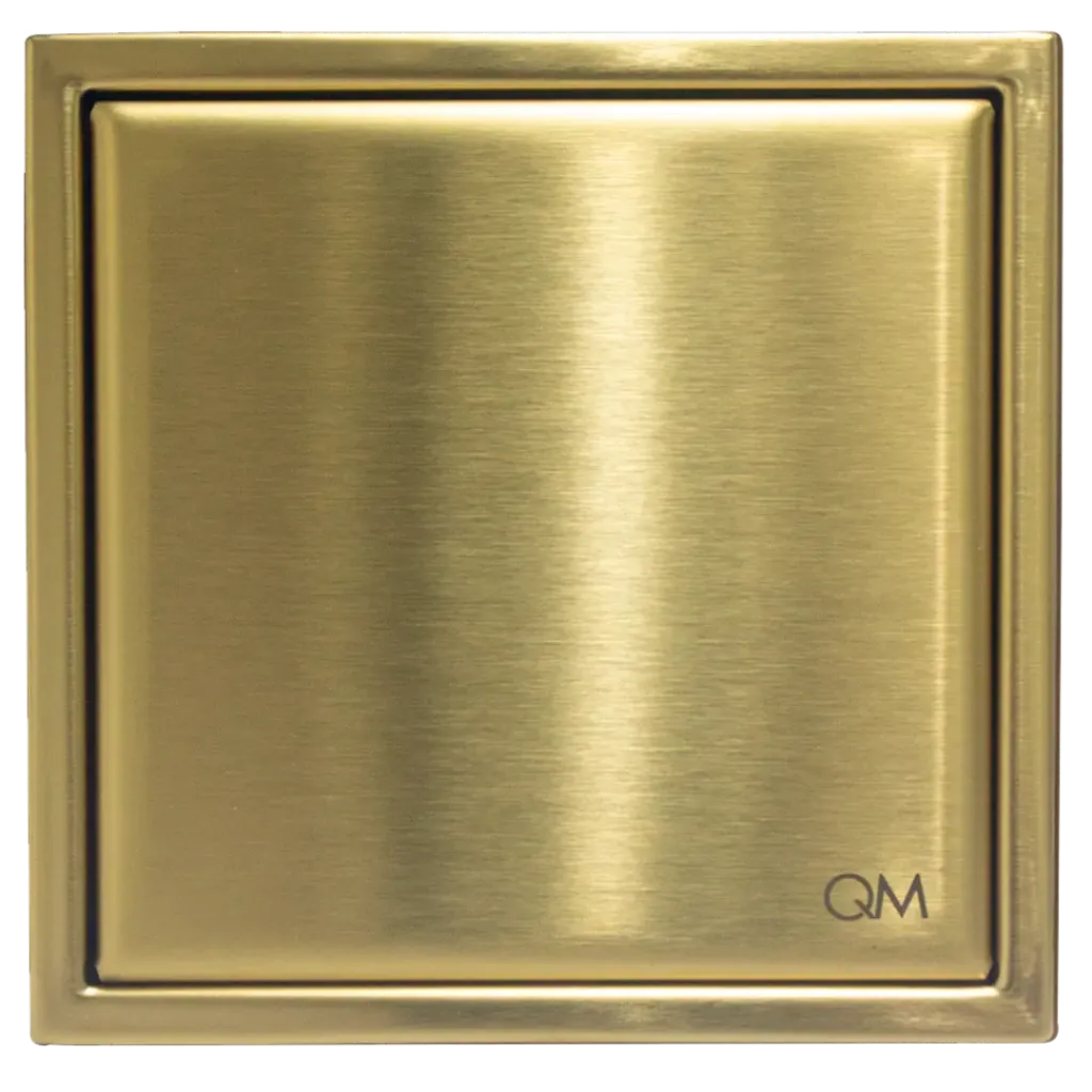 CENTRO PISO MIRA 10X10CM GOLD QUALITY METAL