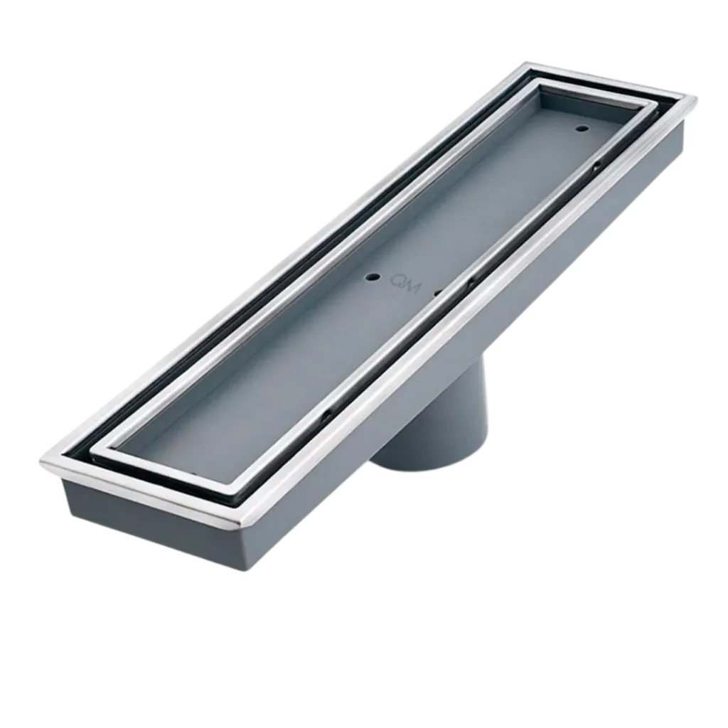 [QM 88.300.12 PS] REJILLA DESAGUE LINEAL VEIL 30.5CM CROMADO QUALITY METAL