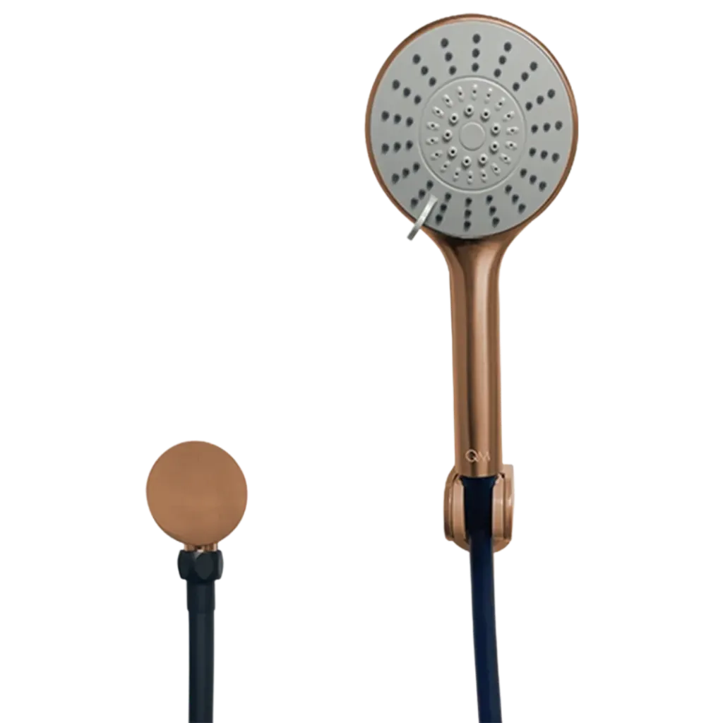 [QM 14.700.6000 BR] DUCHA DE MANO DELTA BRONCE QUALITY METAL