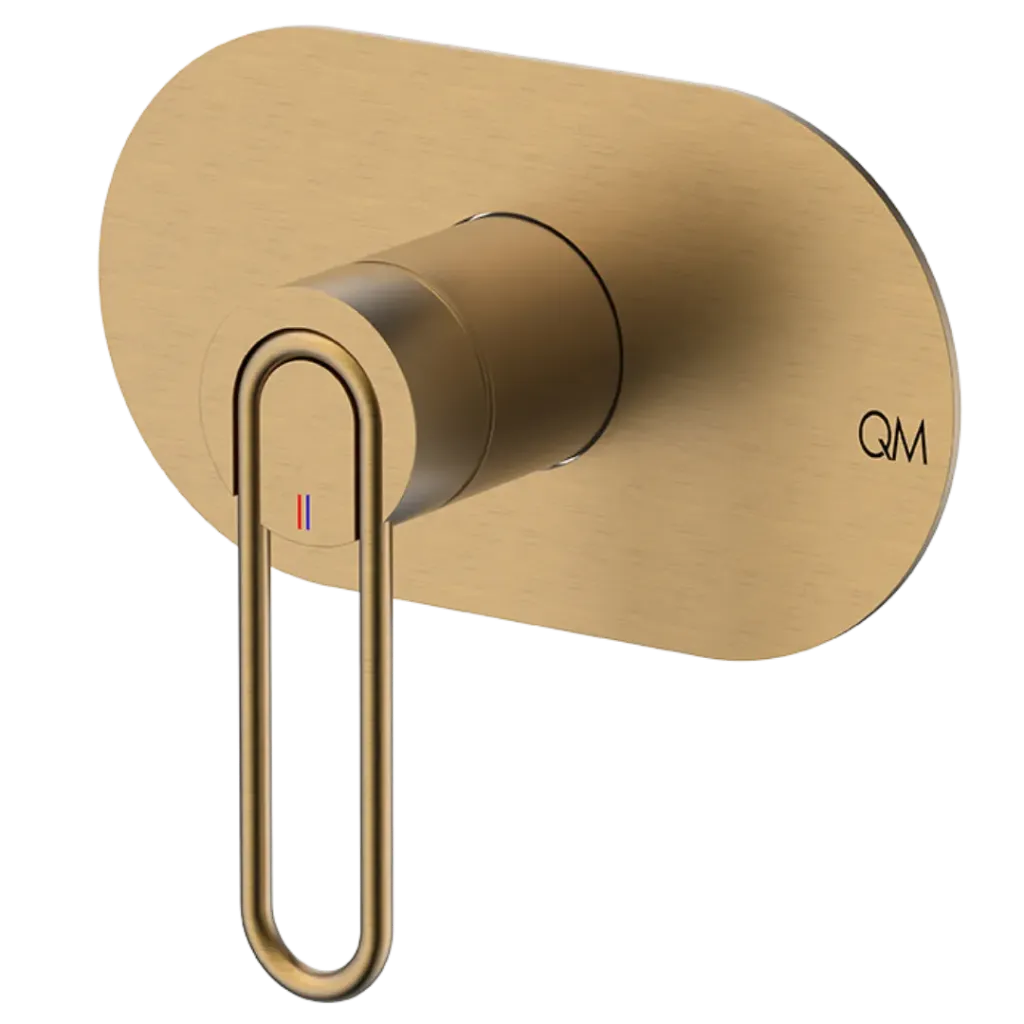 MONOMANDO DE DUCHA LOTUS BRONCE QUALITY METAL