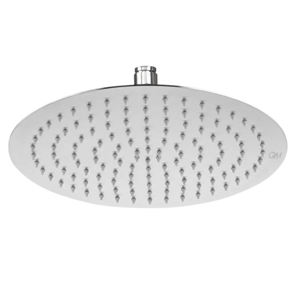 DUCHA REGADERA REDONDA RIA 20CM SATINADO QUALITY METAL