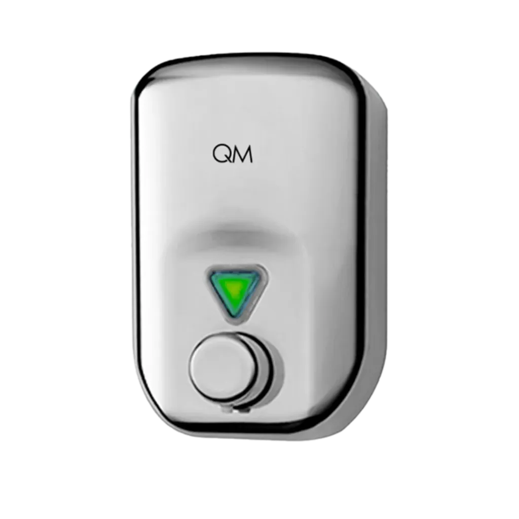 [QM 14.200.1200] DISPENSADOR DE JABON SATINADO QUALITY METAL