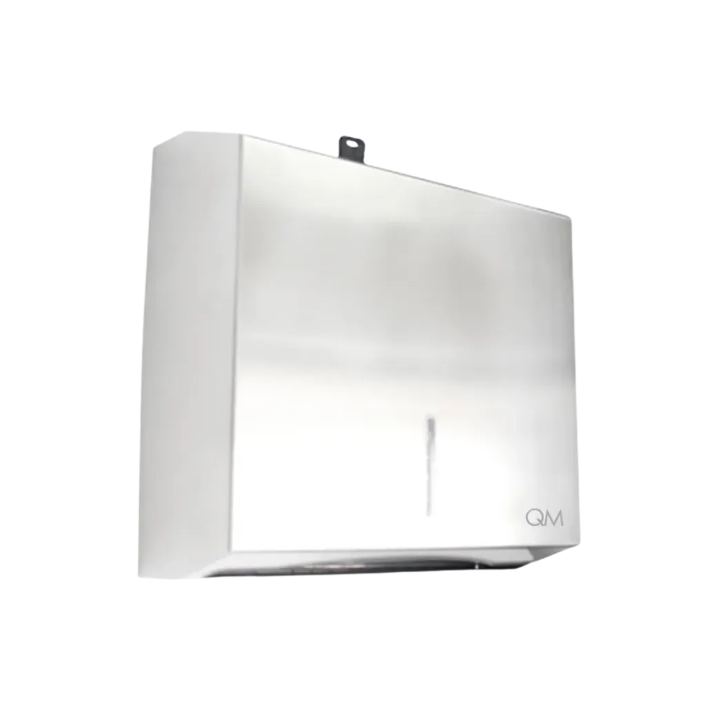 [QM 14.200.1016] DISPENSADOR DE TOALLIN SATINADO QUALITY METAL