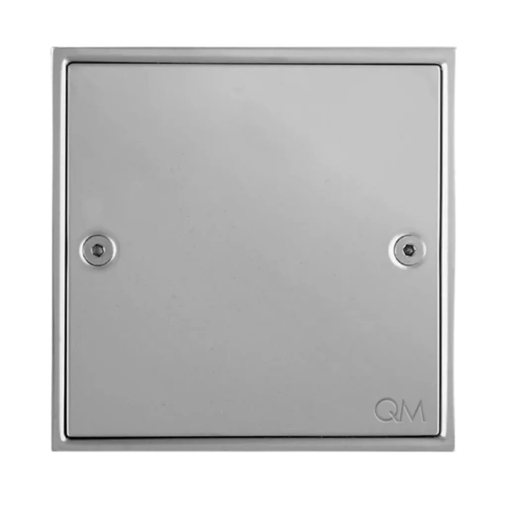CENTRO PISO RIA 12X12CM SATINADO QUALITY METAL