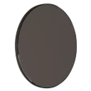 ESPEJO RONDO 70CM NEGRO MATE KUBO