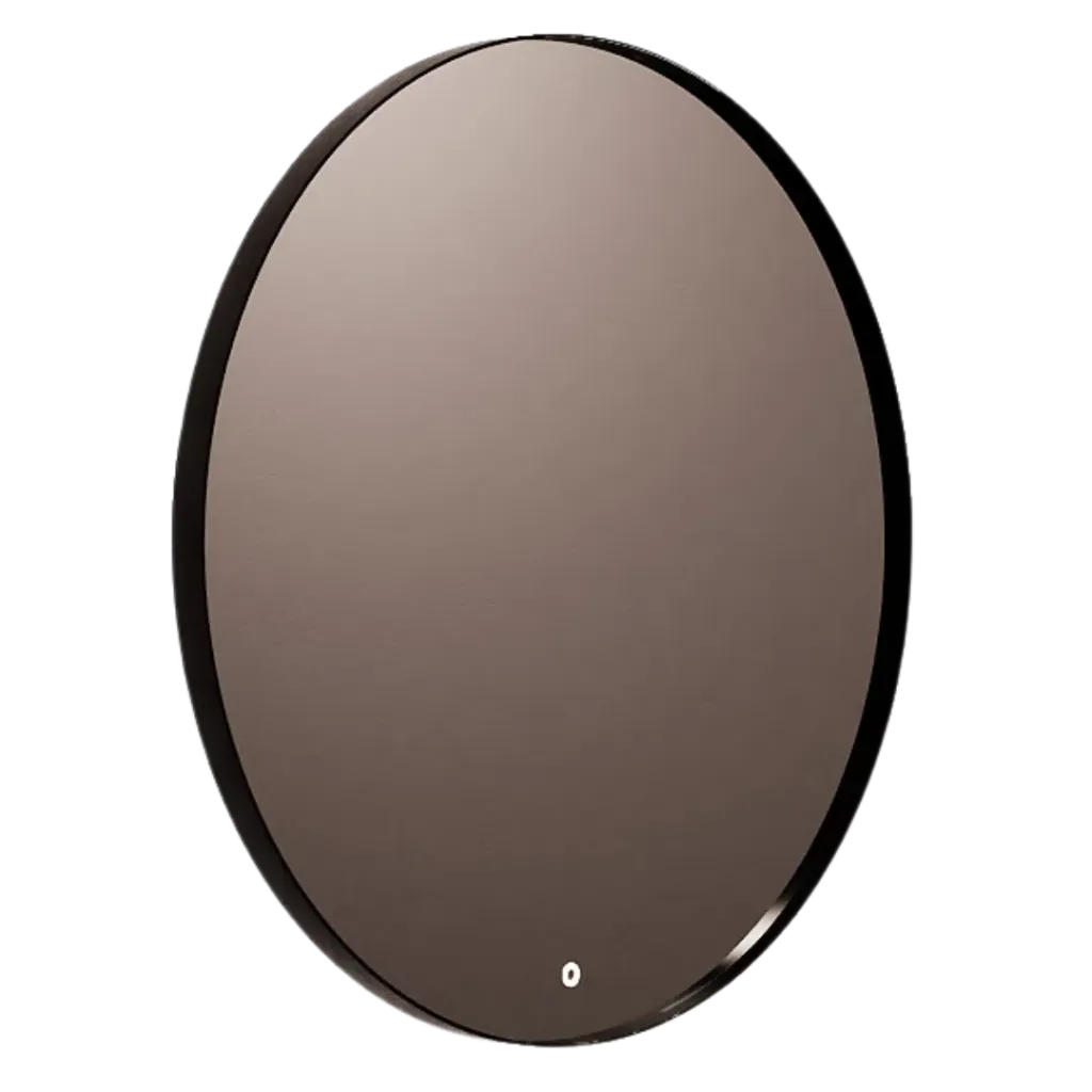 ESPEJO LED ITEK 60CM NEGRO MATE KUBO