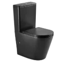 WC TWO PIECE NEGRO MATE KUBO