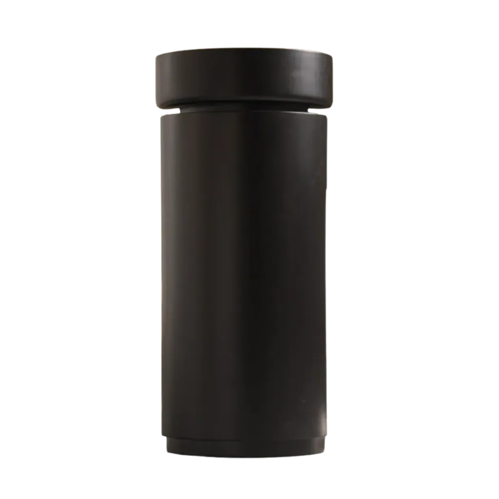 BASE DE LAVAMANOS GIRO REDONDA 36CM NEGRO MATE KUBO