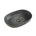 LAVAMANOS 58X40X12CM CEPILLADO BLACK KUBO