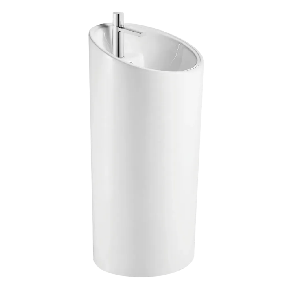 LAVAMANOS DE PISO 45CM BLANCO KUBO