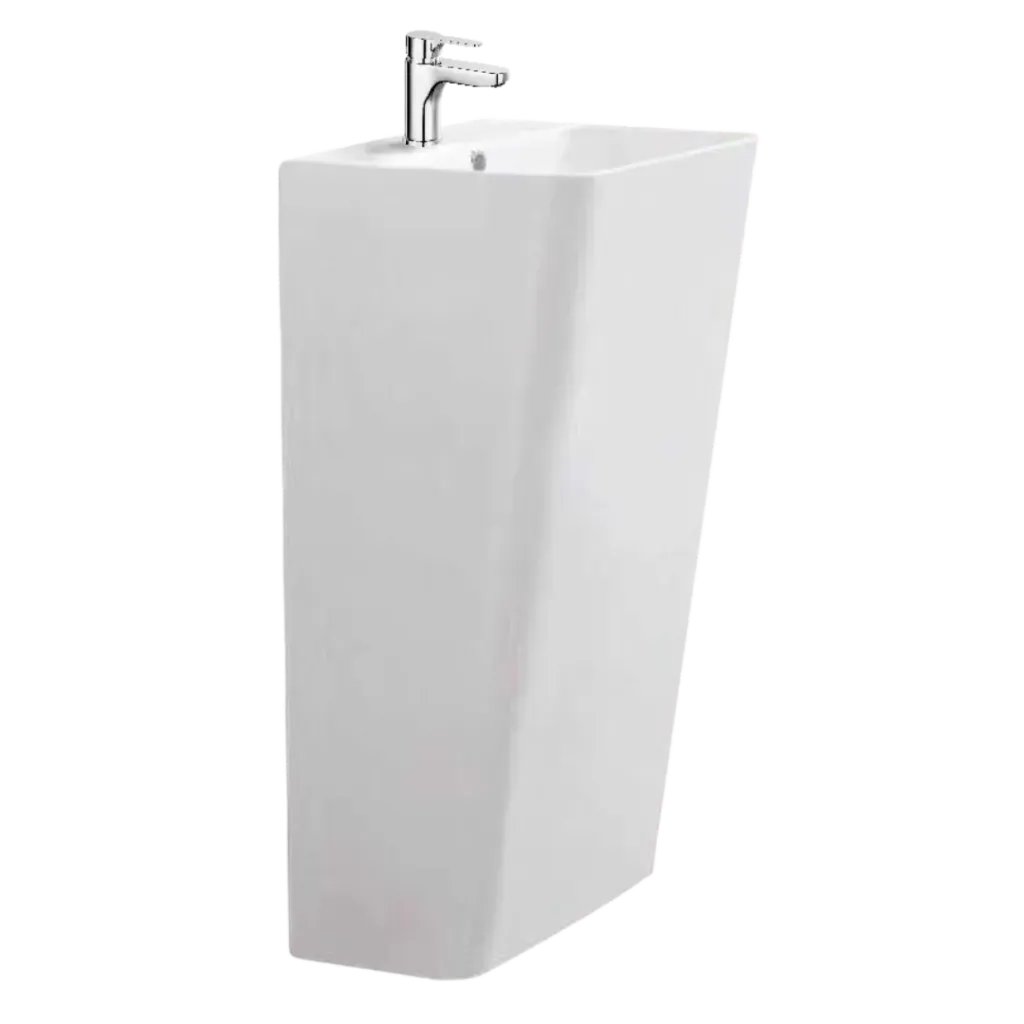 LAVAMANOS DE PISO 55CM BLANCO KUBO