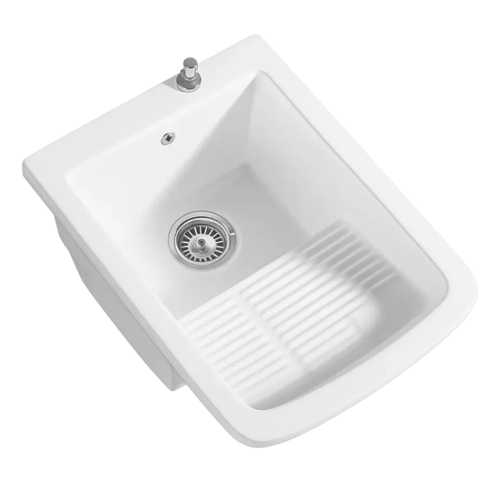 [DR-6460R2] BATEA 58X43X40CM BLANCO KUBO