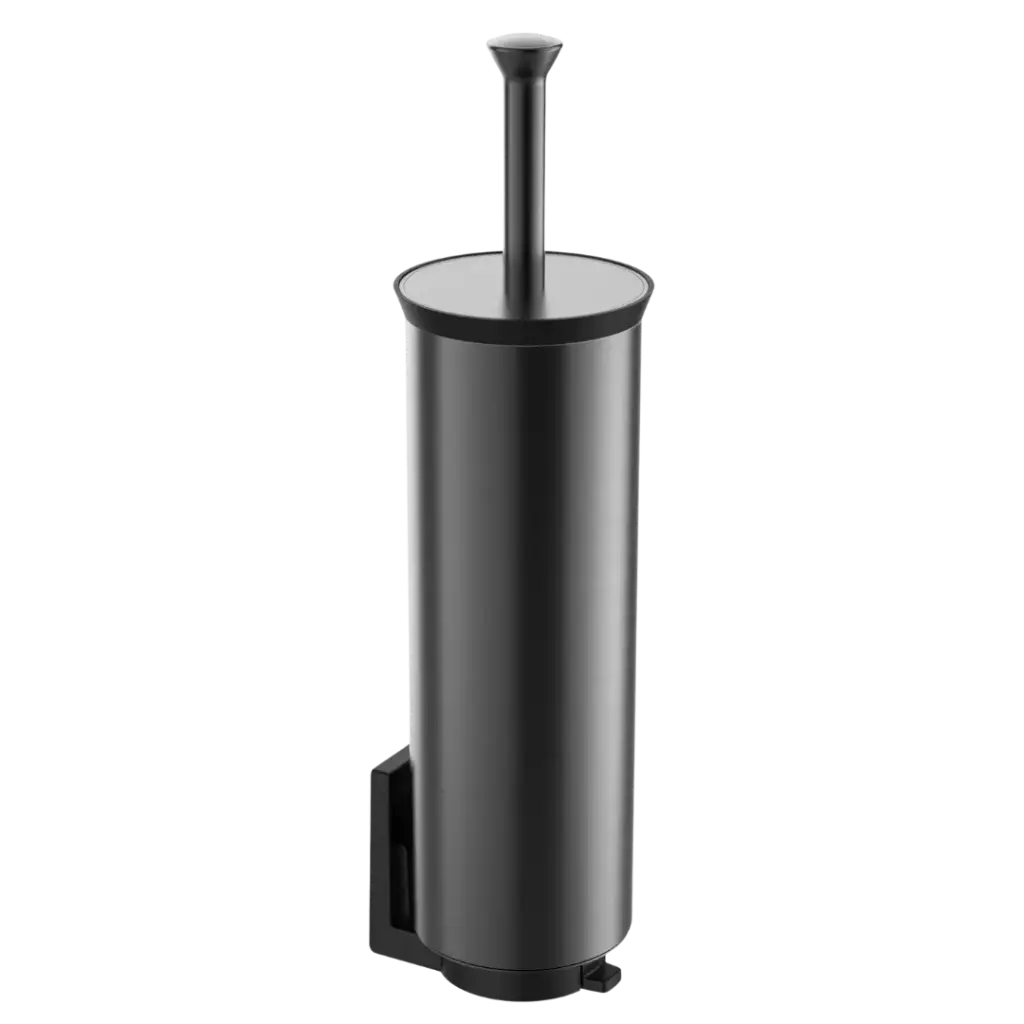 [ACCE-103] PORTACEPILLOS PARA WC GUN METAL EUROPA