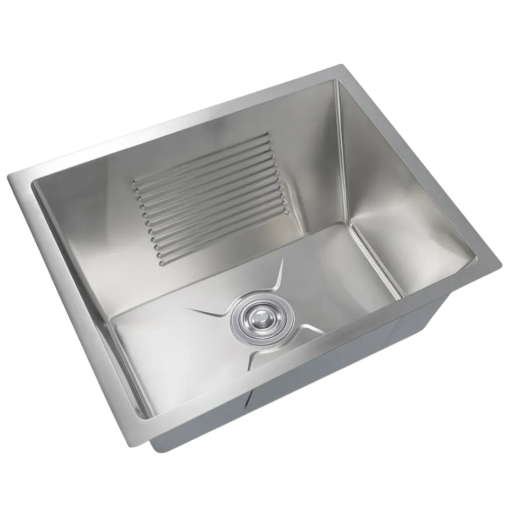 [FRE-0024] BATEA DE ACERO INOXIDABLE 55X45CM BAJO TOPE BG