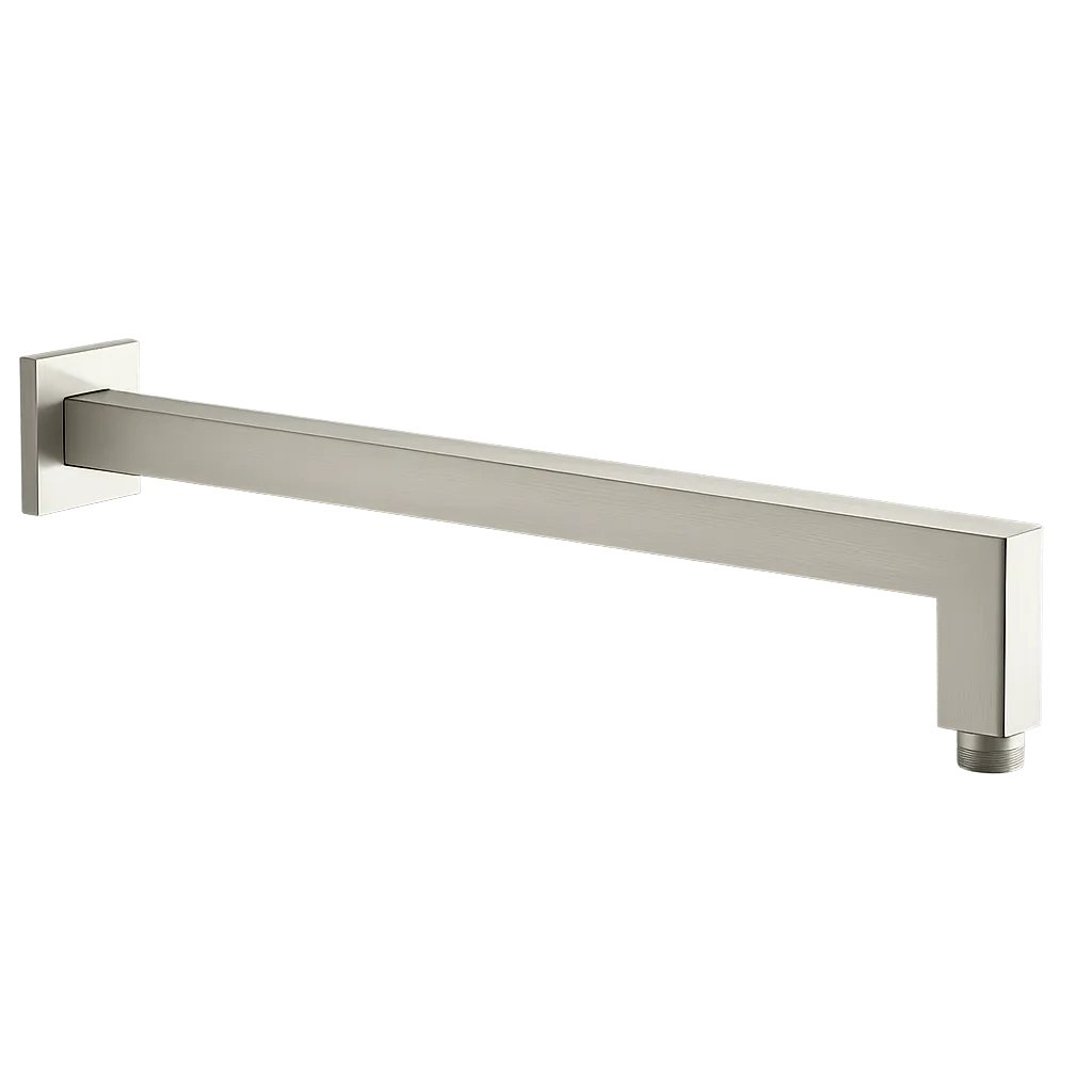 BRAZO DE DUCHA CUADRADO SATINADO UNIQUE