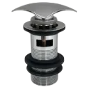 DESAGUE DE LAVAMANOS APOLO C/R CROMADO RIVER