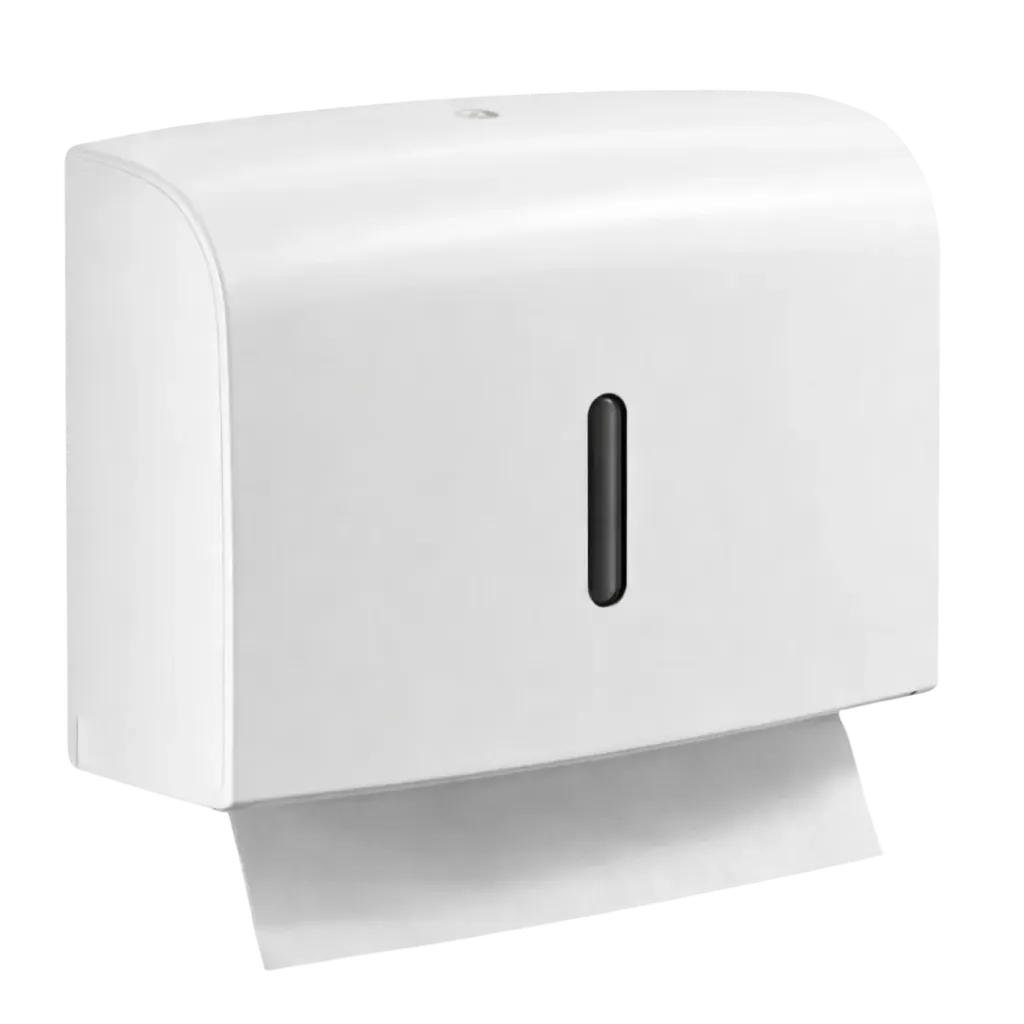 [GB-879] DISPENSADOR DE PAPEL PARA MANOS BLANCO SV