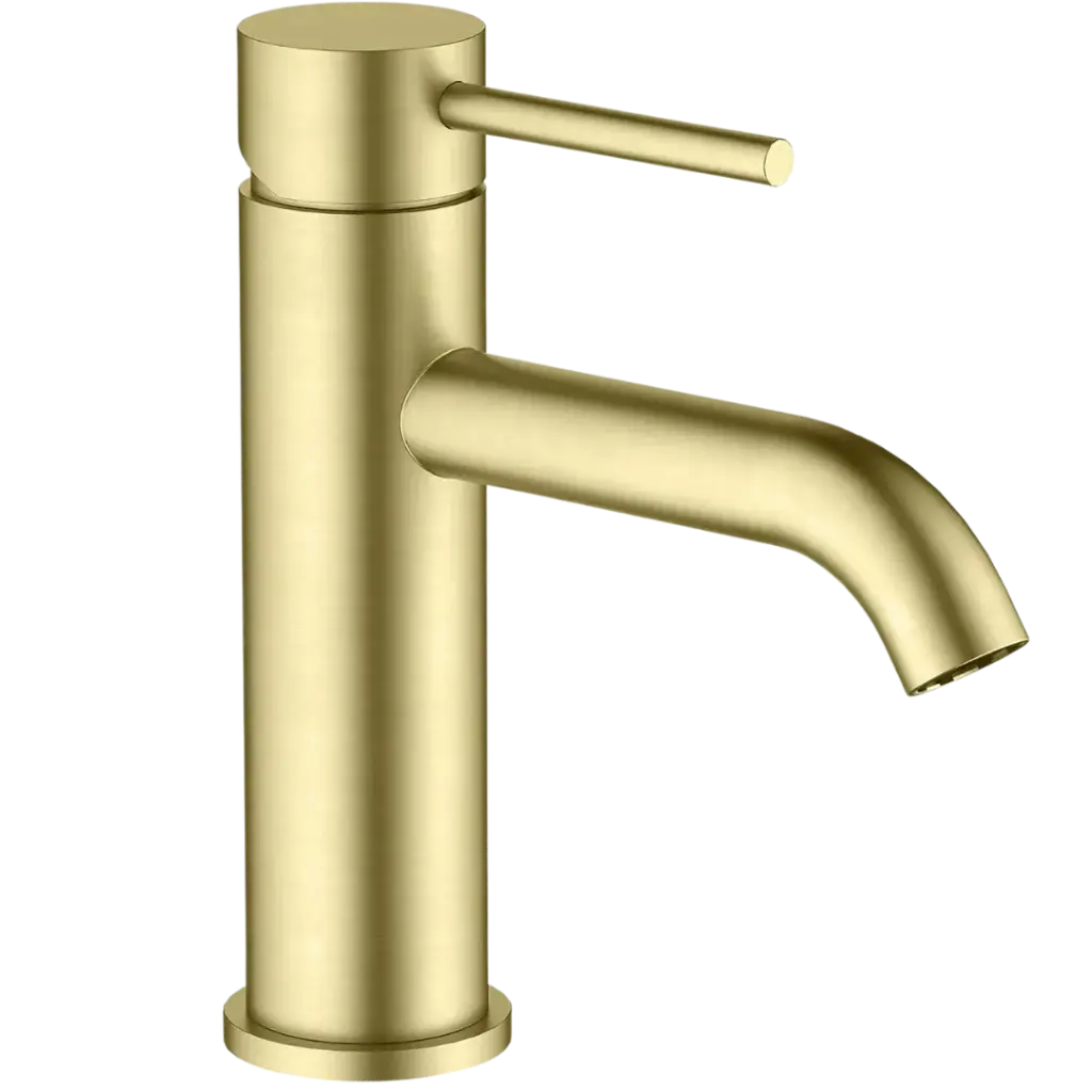 [GRILAV-013] GRIFERIA DE LAVAMANOS BAJA TOLEDO DORADO MATE EUROPA