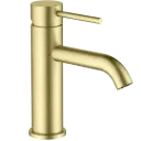 GRIFERIA DE LAVAMANOS BAJA TOLEDO DORADO MATE EUROPA