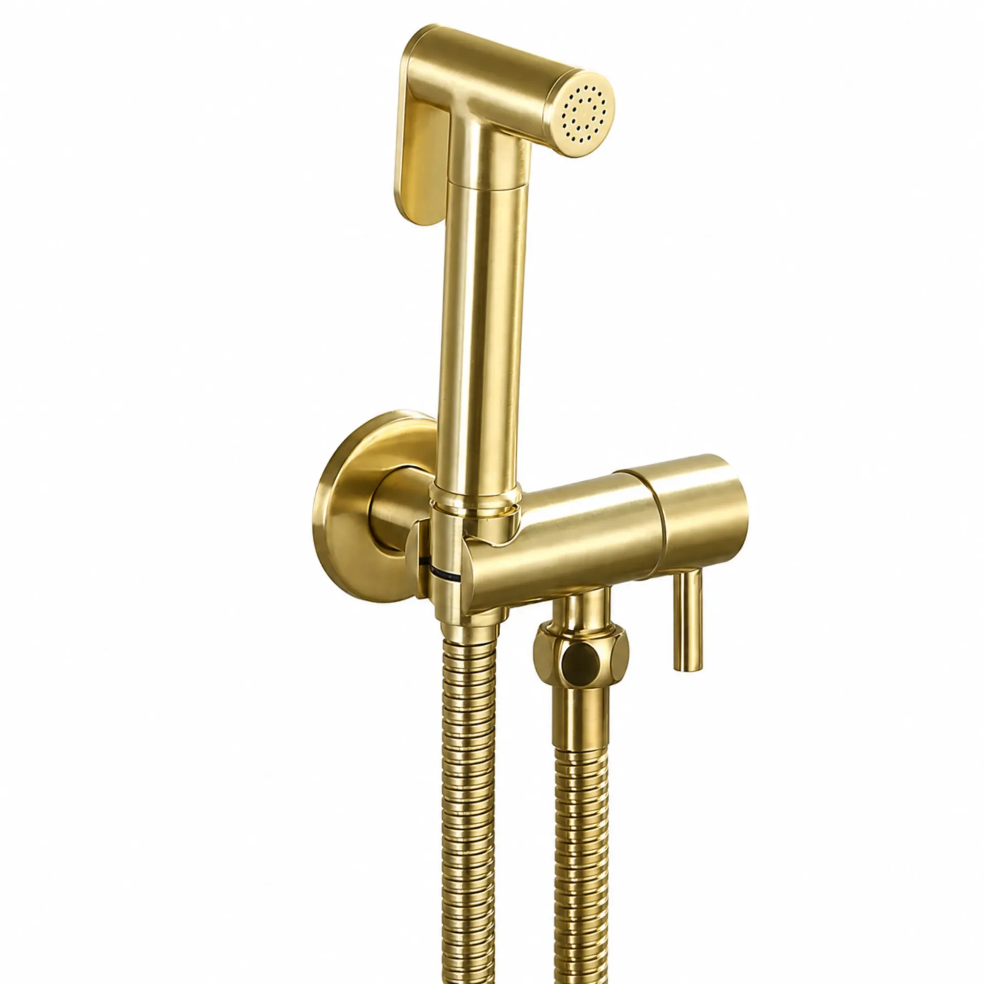 DUCHA BIDET REDONDA ORO MATE KUBO