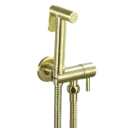 DUCHA DE MANO REDONDA ORO MATE KUBO