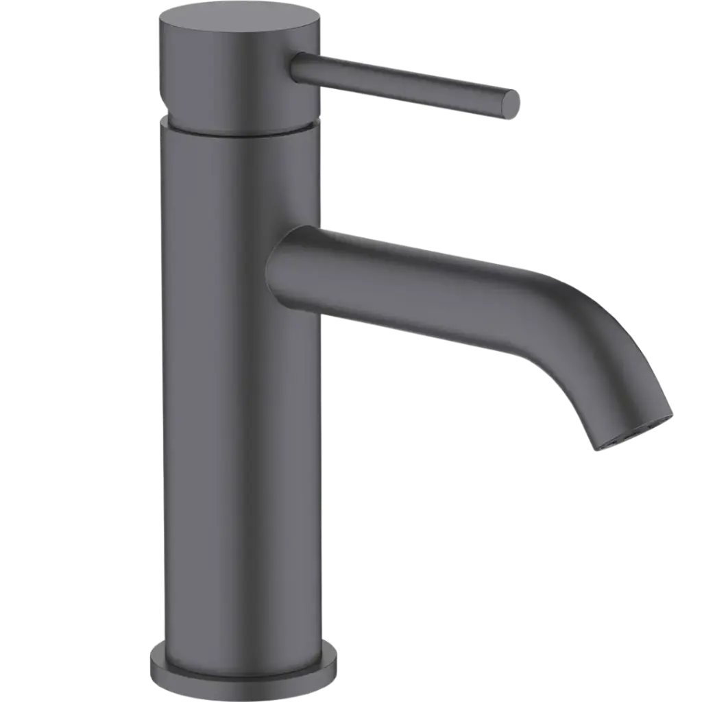 GRIFERIA DE LAVAMANOS BAJA TOLEDO GUN METAL EUROPA