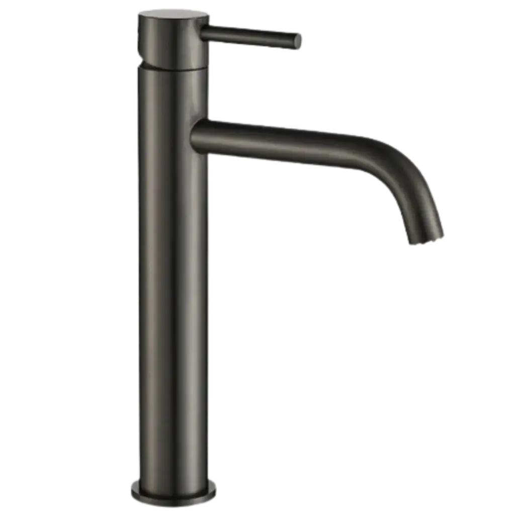 GRIFERIA DE LAVAMANOS ALTA TOLEDO GUN METAL EUROPA