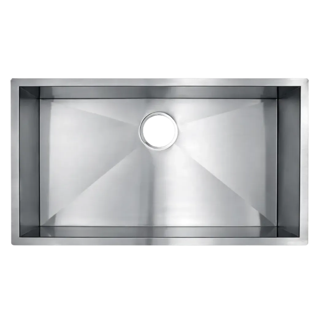 FREGADERO DE UNA TINA 81CM SATINADO UNIQUE