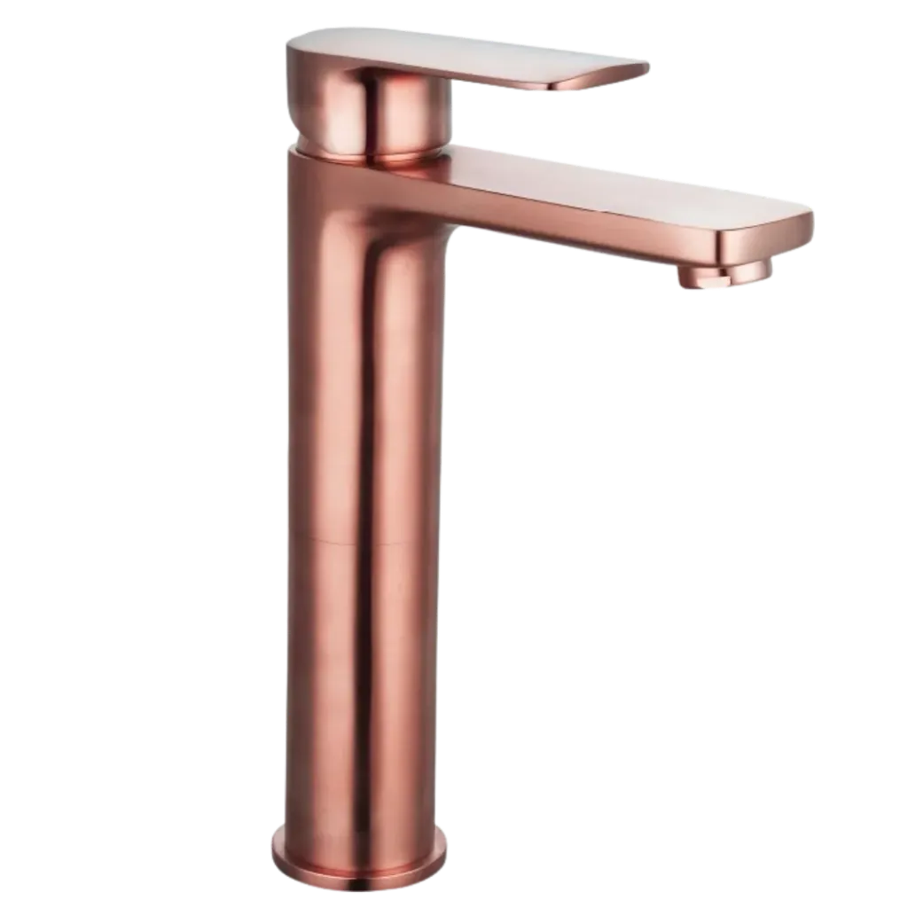 GRIFERIA DE LAVAMANOS ALTA ROSE GOLD CROMATICA UNIQUE