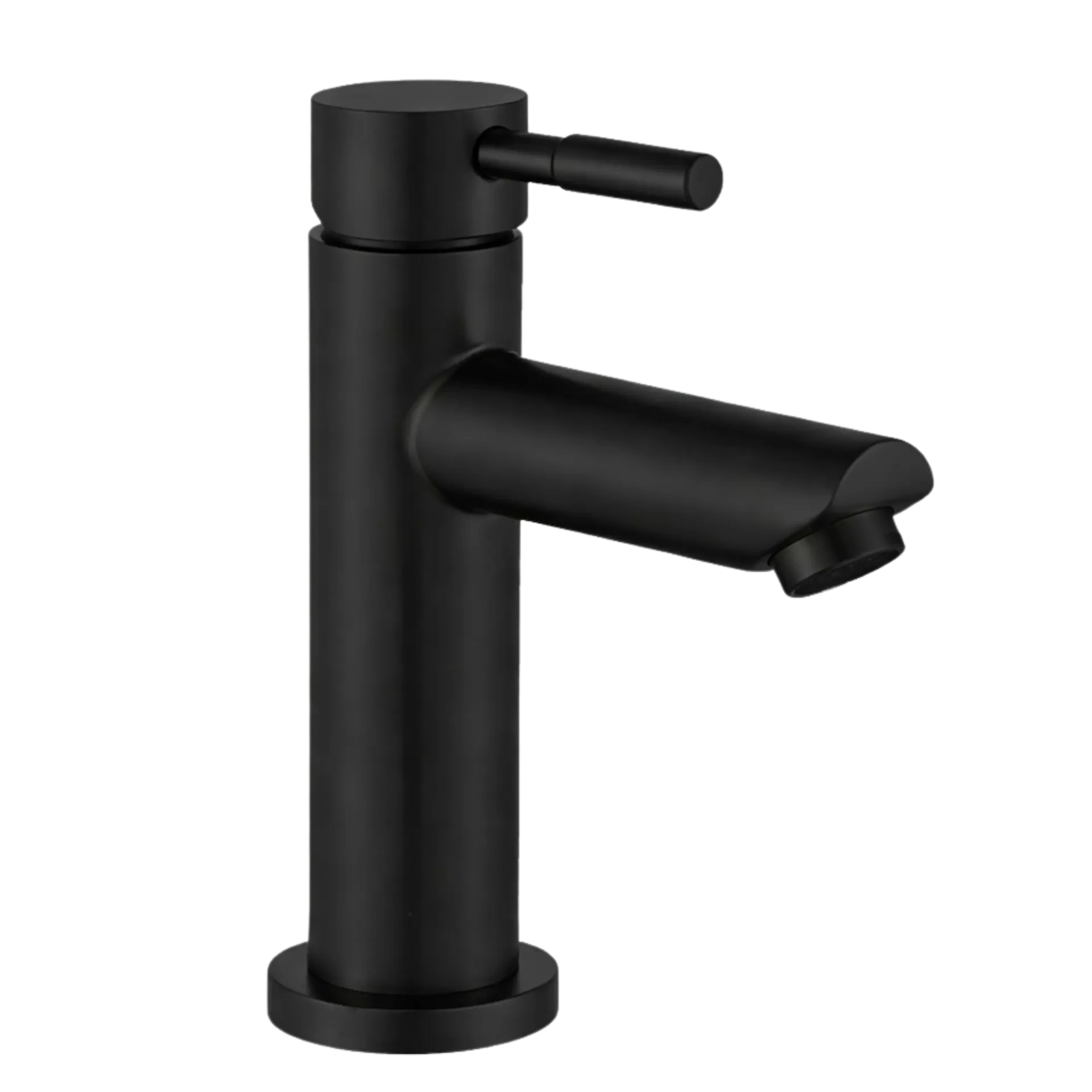 [212501.0] GRIFERIA DE LAVAMANOS BAJA REDONDA NEGRO MATE ET