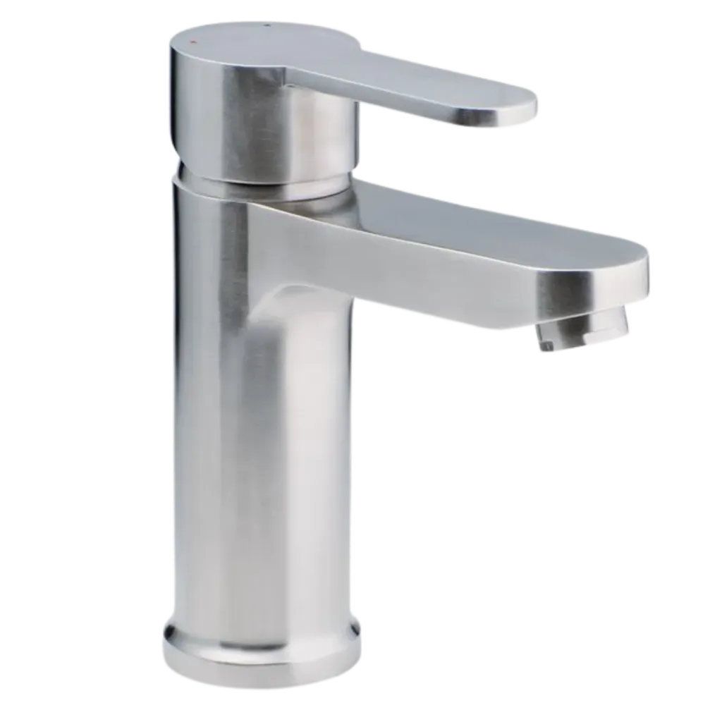 [30GLV132] GRIFERIA DE LAVAMANOS BAJA INOX FUNDICION PACIFICO