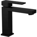 GRIFERIA DE LAVAMANOS BAJA VALENCIA NEGRO MATE EUROPA