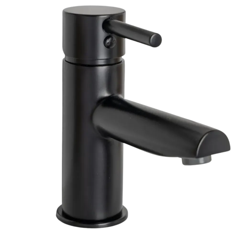 [KUBO-111] GRIFERIA DE LAVAMANOS BAJA CORAL NEGRO KUBO