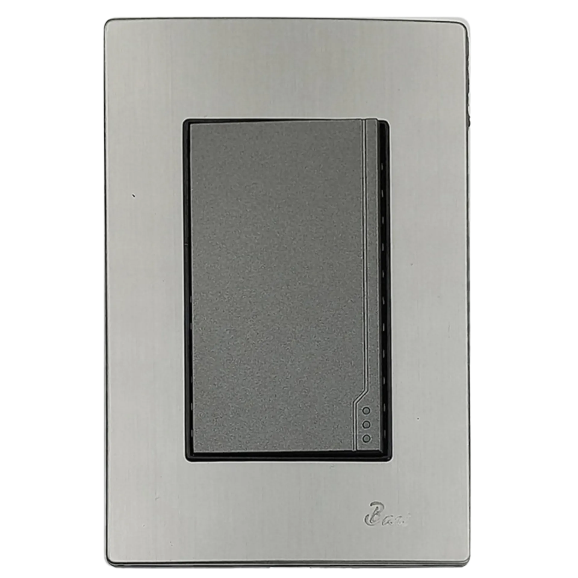 [INT.02.01] INTERRUPTOR SENCILLO INOX BARI