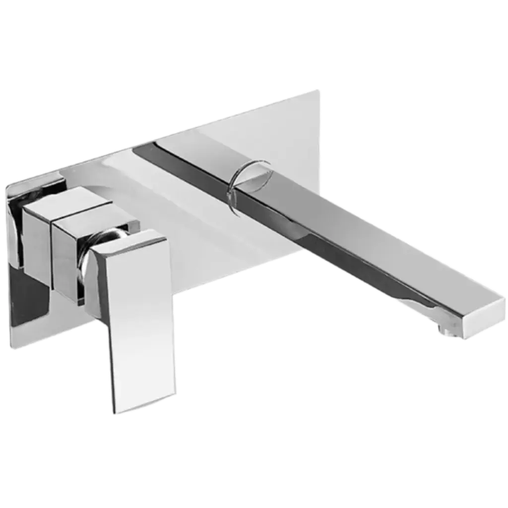 GRIFERIA DE LAVAMANOS DE PARED VALENCIA CROMADO EUROPA