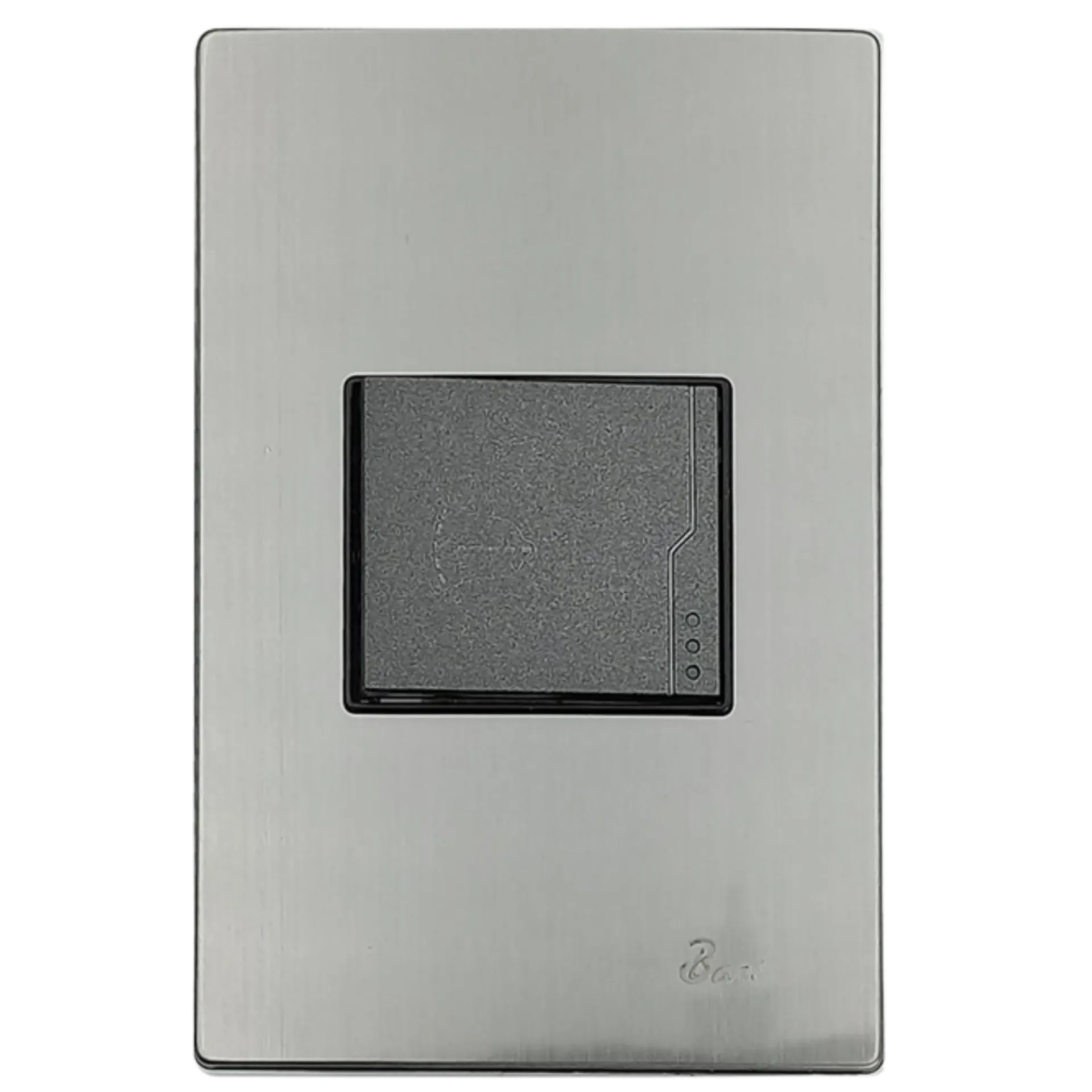 [INT.02.04] INTERRUPTOR TIMBRE INOX BARI