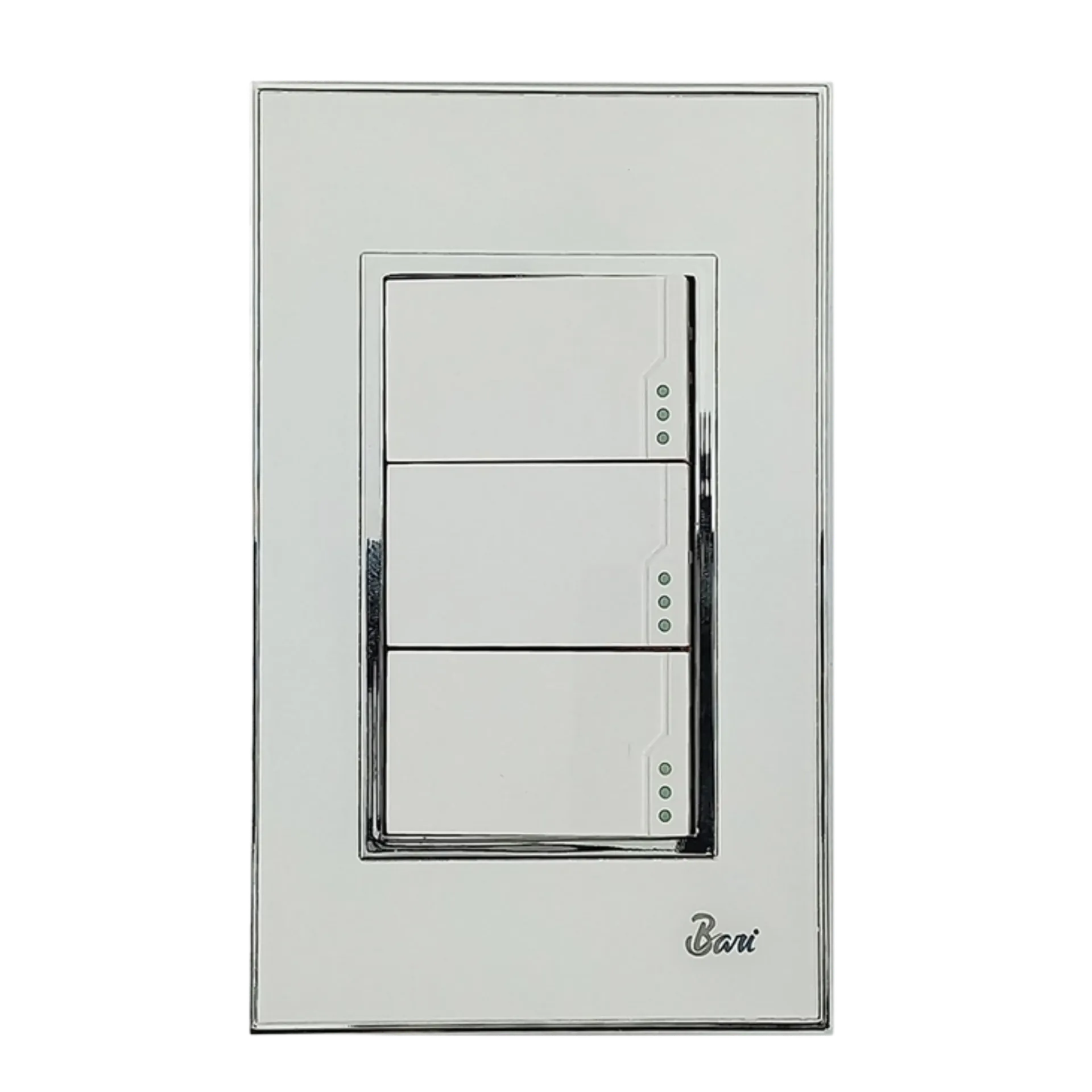 [INT.04.03] INTERRUPTOR TRIPLE BIANCO BARI