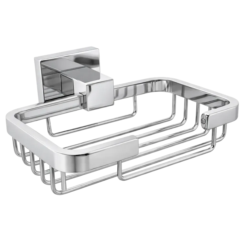 [ACC-300] JABONERA CUADRADA CROMADO UNIQUE