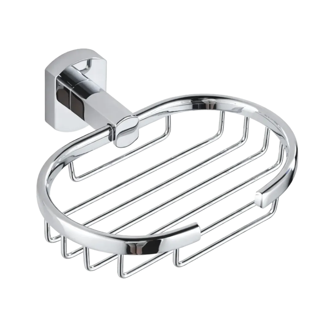 [ACC-100] JABONERA OVAL CROMADO UNIQUE